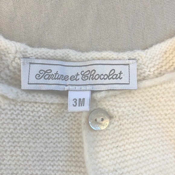 Tartine et Chocolat Wool Cardigan - Picture 2 of 3
